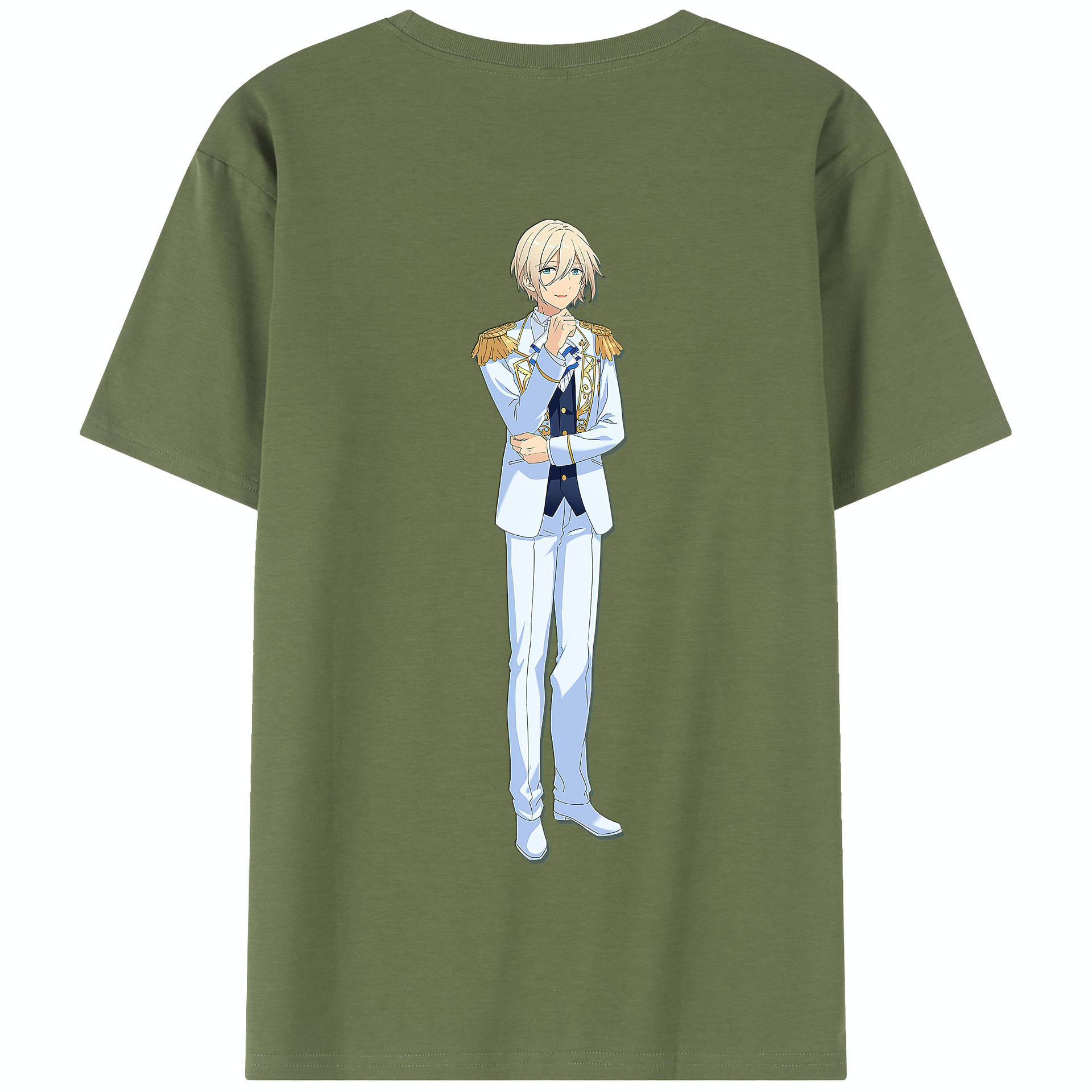 （画像用） あんさんぶるスターズ! Ensemble Stars 綿100％半袖Tシャツ（背面プリント）
